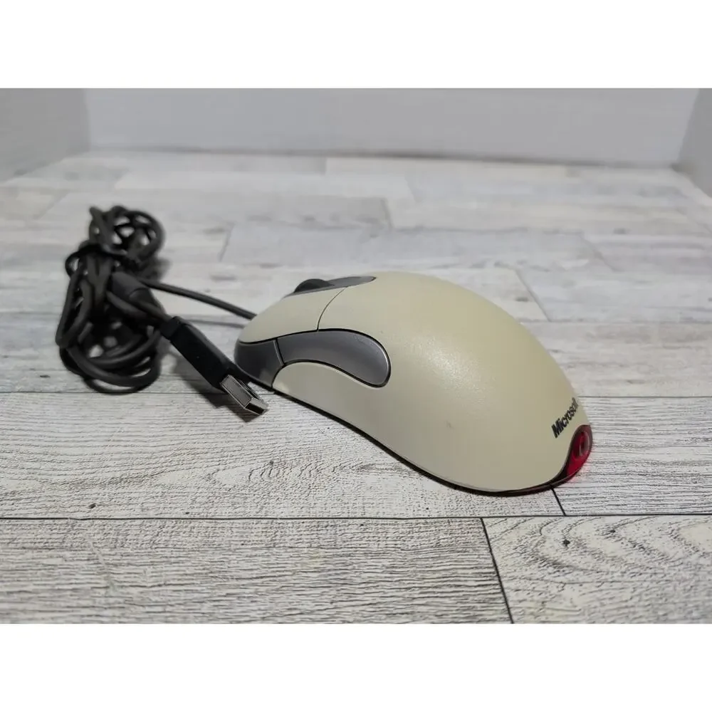 Microsoft IntelliMouse Optical Mouse USB and PS/2 Compatible 5V 100mA Tested